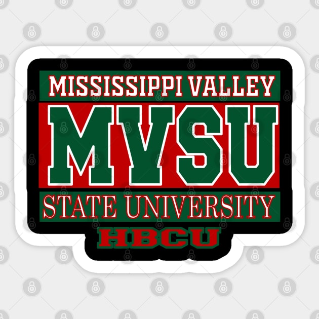 Mississippi Valley State 1950 University Apparel Sticker by HBCU Classic Apparel Co